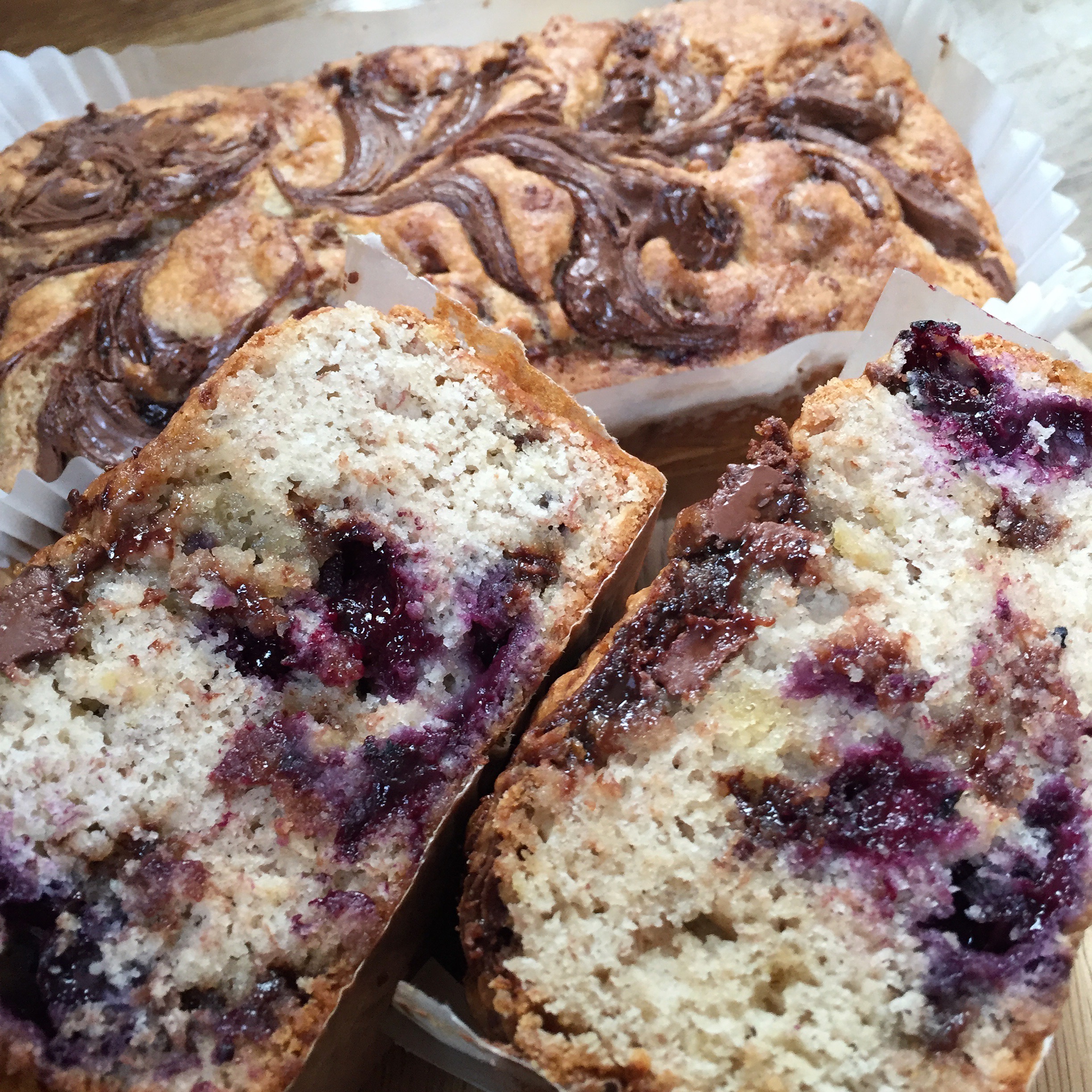 Blueberry Banana Bread